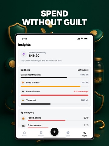 Finora: Money Tracker & Budget iPad screenshot