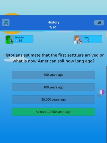 United States Knowledge Quiz iPad screenshot