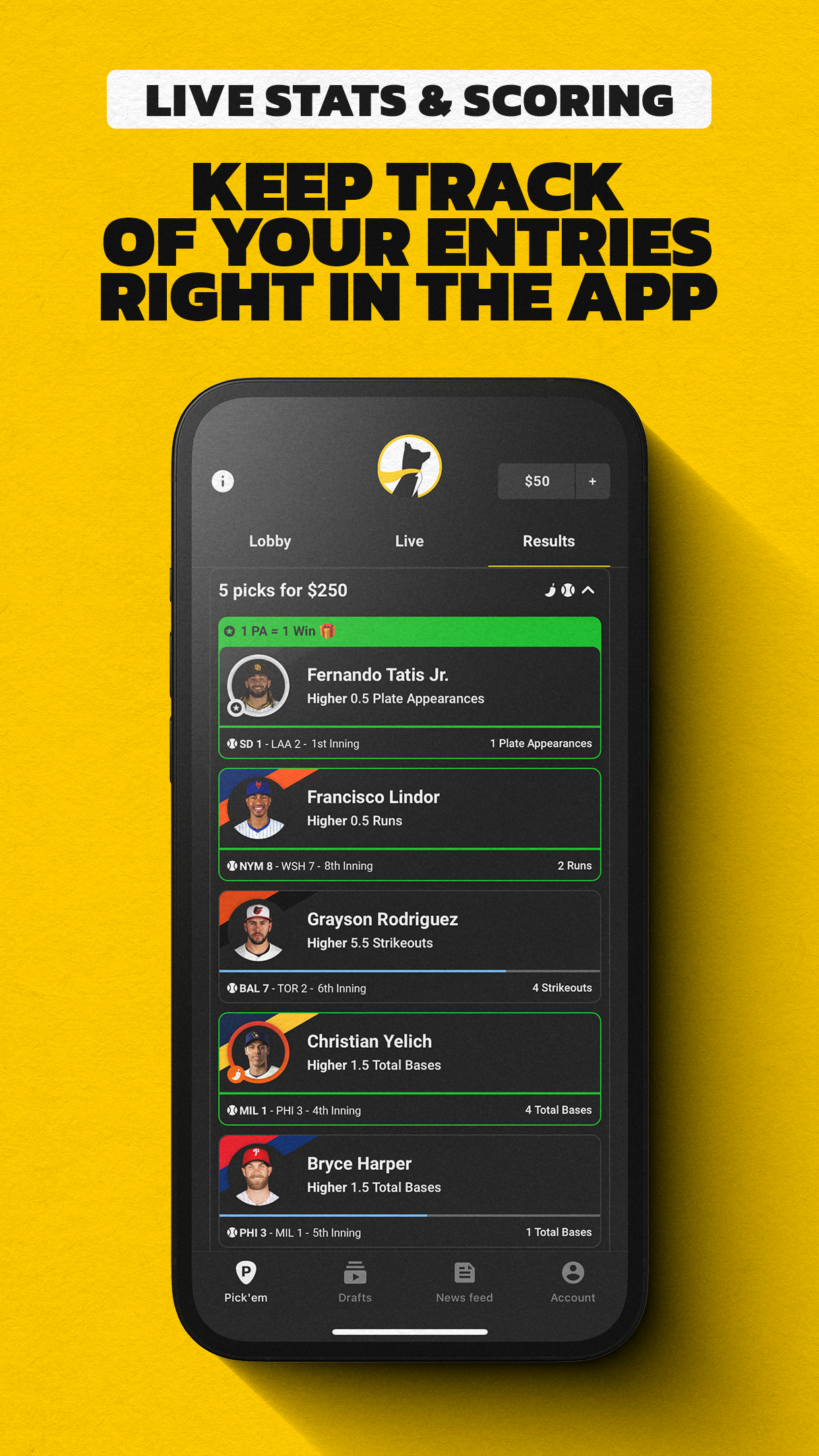 Underdog Sports screenshot 5