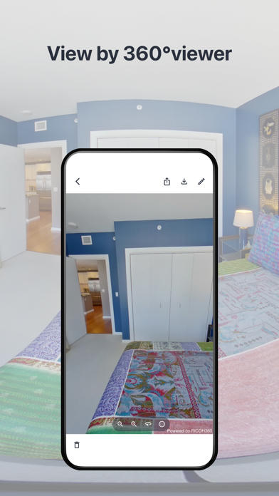 RICOH360:THETA Capture App Screenshot