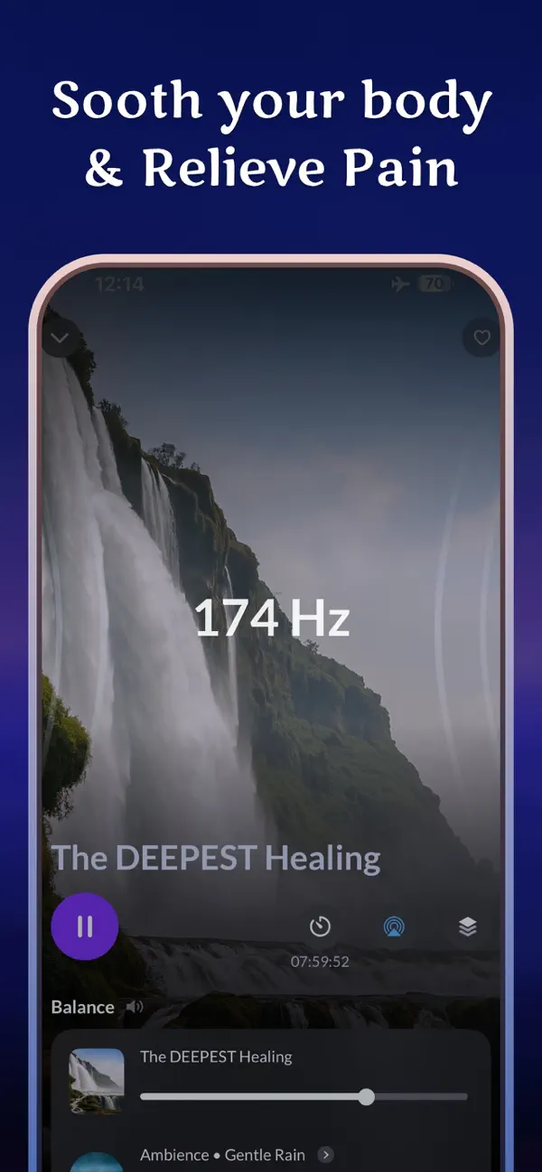 Healing Frequency Sleep Sounds app screenshot 6