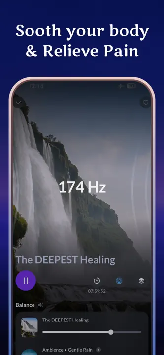 Healing Frequency Sleep Sounds: Screenshot 6 von 9