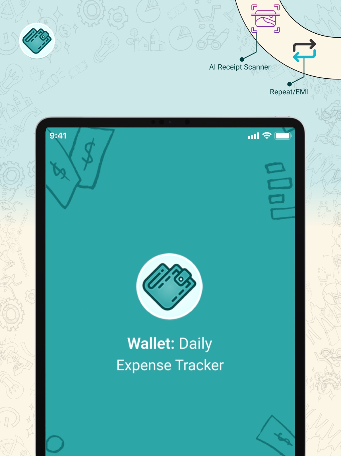 Wallet: Smart Money Manager ipad screenshot 1