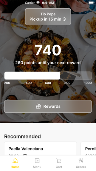 Tio Pepe To Go app screenshot