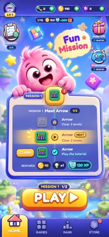 Loopity: Daily Mini Games Screenshot 2 of 10