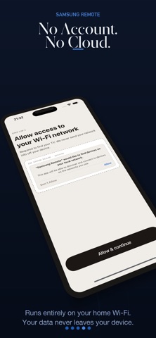 Simple TV Remote iPhone screenshot