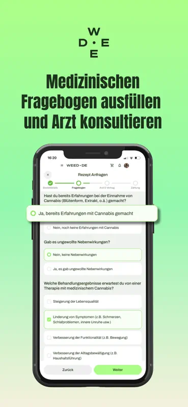 Weed.de screenshot 1 of 6
