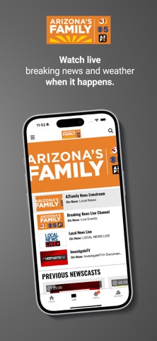 Arizona's Family News iPhone screenshot