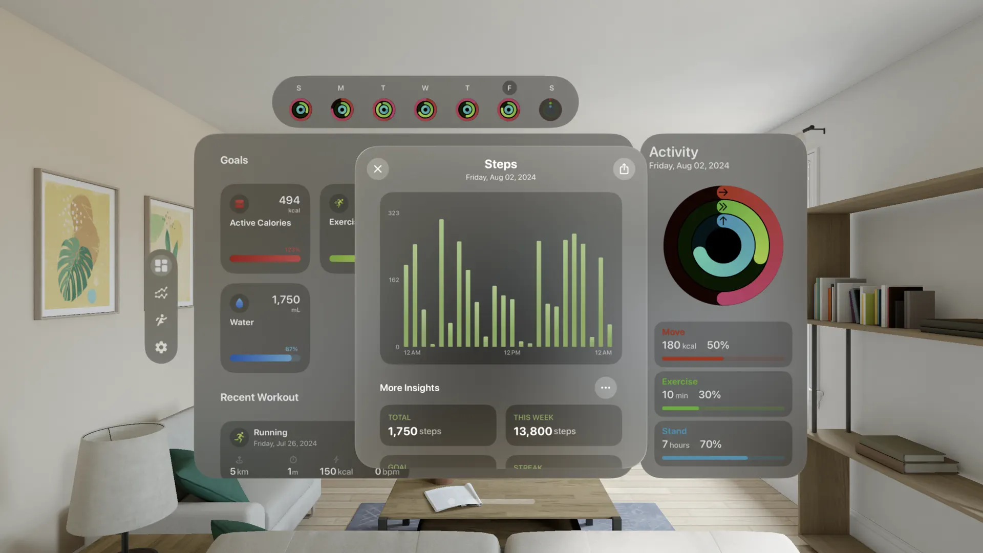 Activity Tracker・FitnessView screenshot 2