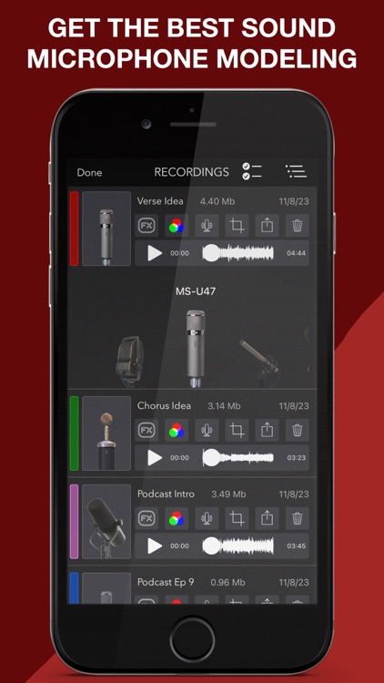 MicSwap: Mic Modeler Recorder