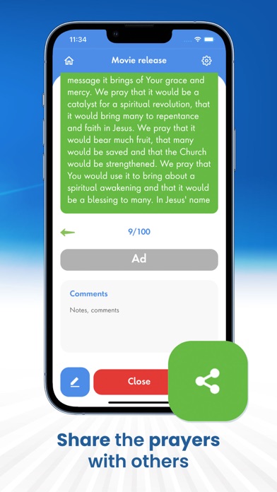Pray the Bible - AI Assisted Screenshot