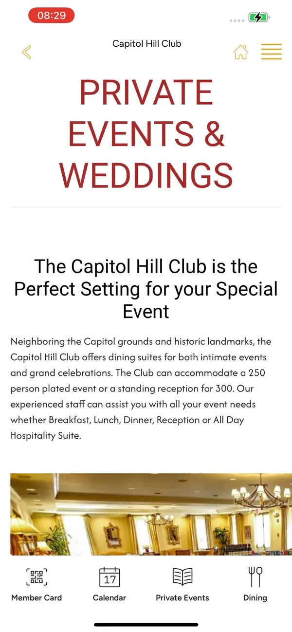 Screenshot #3 pour Capitol Hill Club