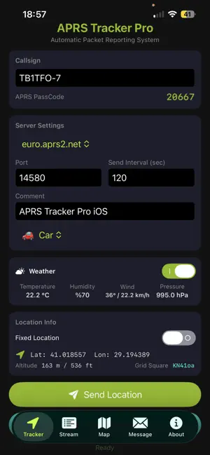 Digi APRS |APRS Trackers Pro screenshot 1
