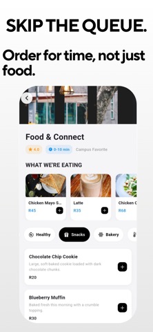 Qless Food iPhone screenshot