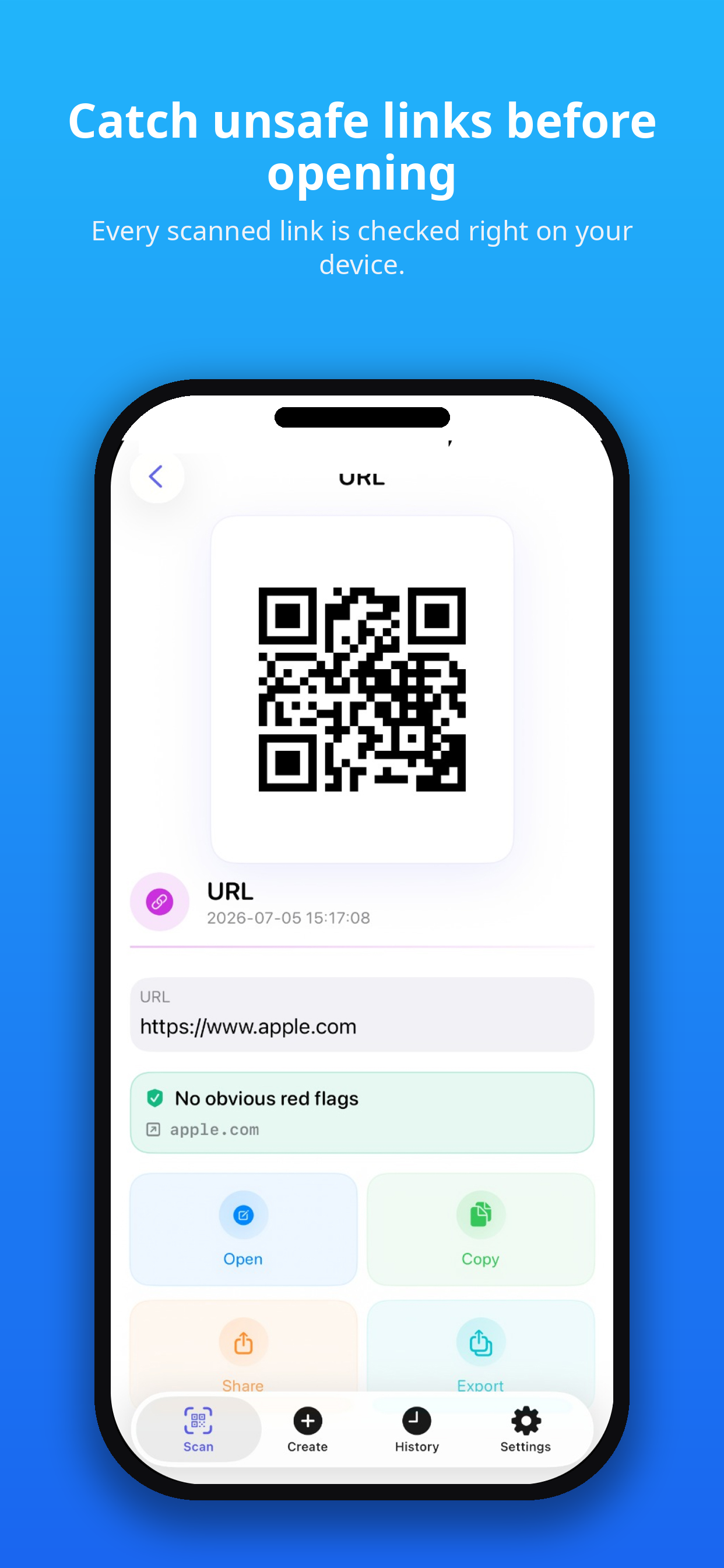QR Code Reader - QRPal screenshot 5