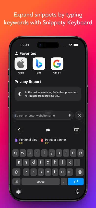 Snippety - Snippets Manager screenshot 3