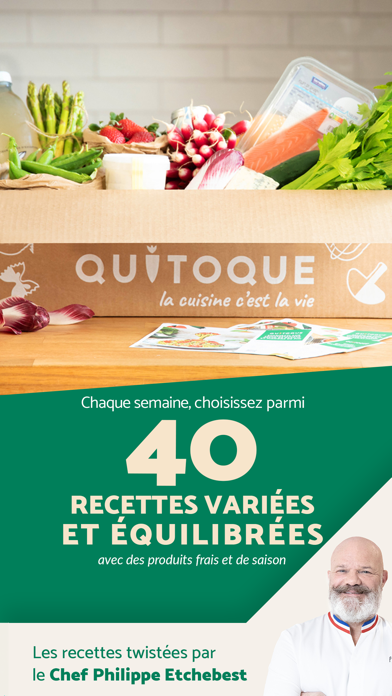 Quitoque, le panier à cuisiner Screenshot
