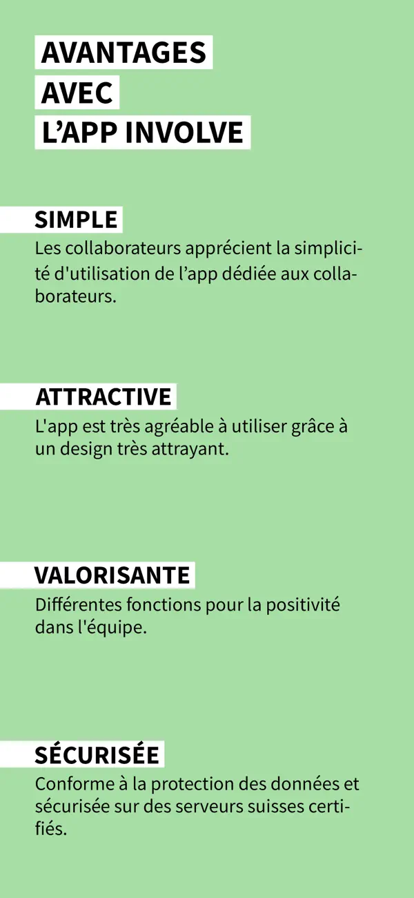 Screenshot #3 pour INVOLVE Appli Employés