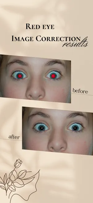 Red Eye Correction:Video-Image screenshot 2
