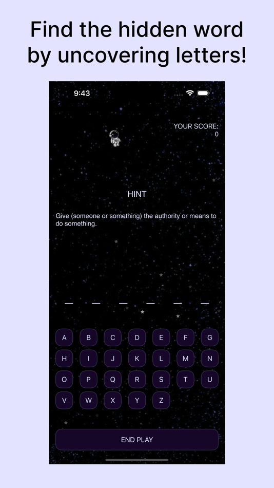 #3. Astronaut In Space - Word Game (iOS) 由: TOASTAFRIEND, LLC