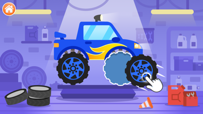 Monster Truck Game for Kids 2+ Screenshot