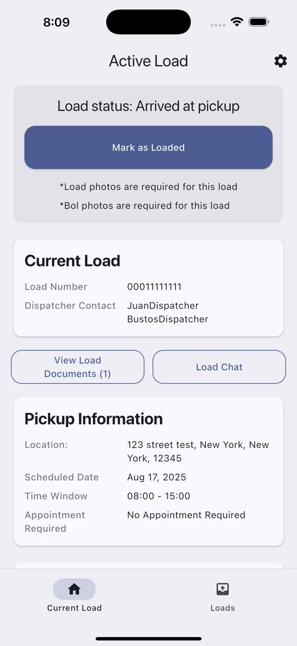 #5. Loadgrid (iOS) De: Juan Bustos