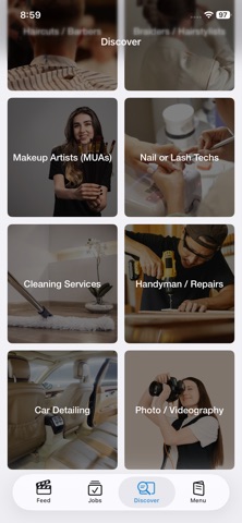 HelpTok iPhone screenshot