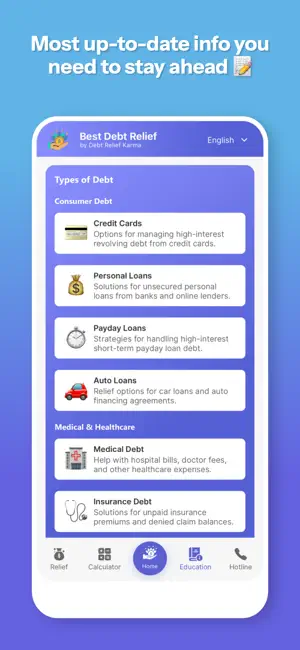 Debt Relief Karma screenshot 3