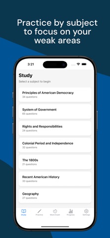 USCIS US Citizenship Test Screenshot 4 of 10