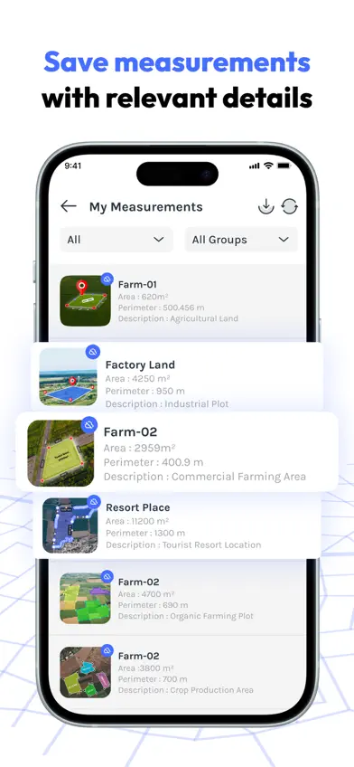 FieldCalc - GPS Area Measure screenshot 4