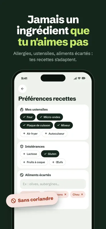 KeepFresh : recettes & frigo screenshot 10 of 10