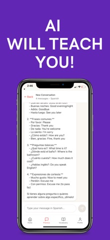 HelloNow AI X iPhone screenshot