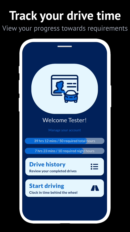 #1. Drive Time: Tracking Log (iOS) 게시자: Base 12