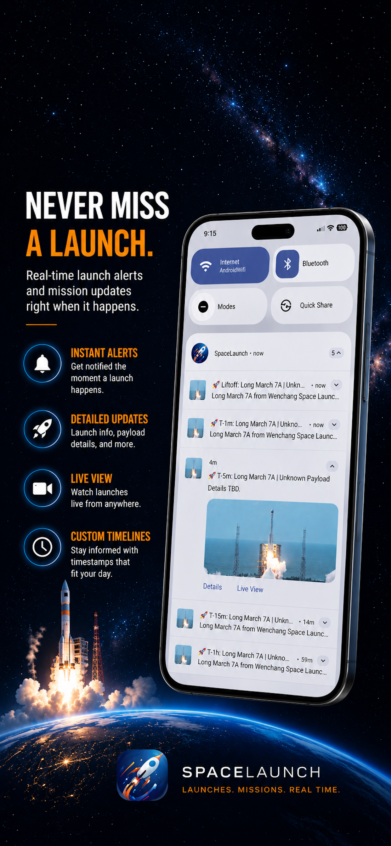 SpaceLaunch Tracker