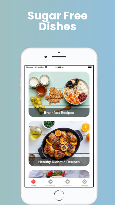 Diabetic Recipes: Healthy Diet Screenshot