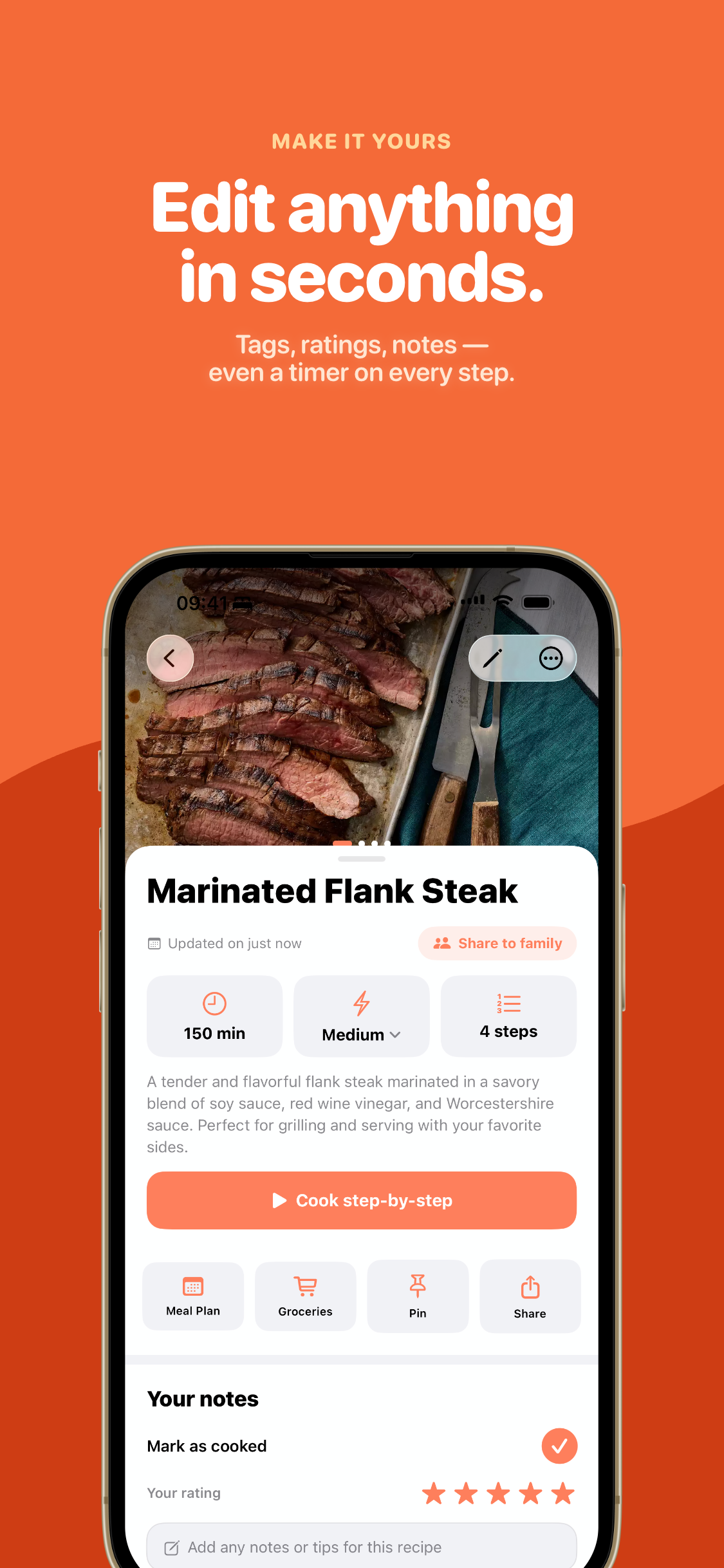 Recipe Notes - My Cookbook screenshot 7