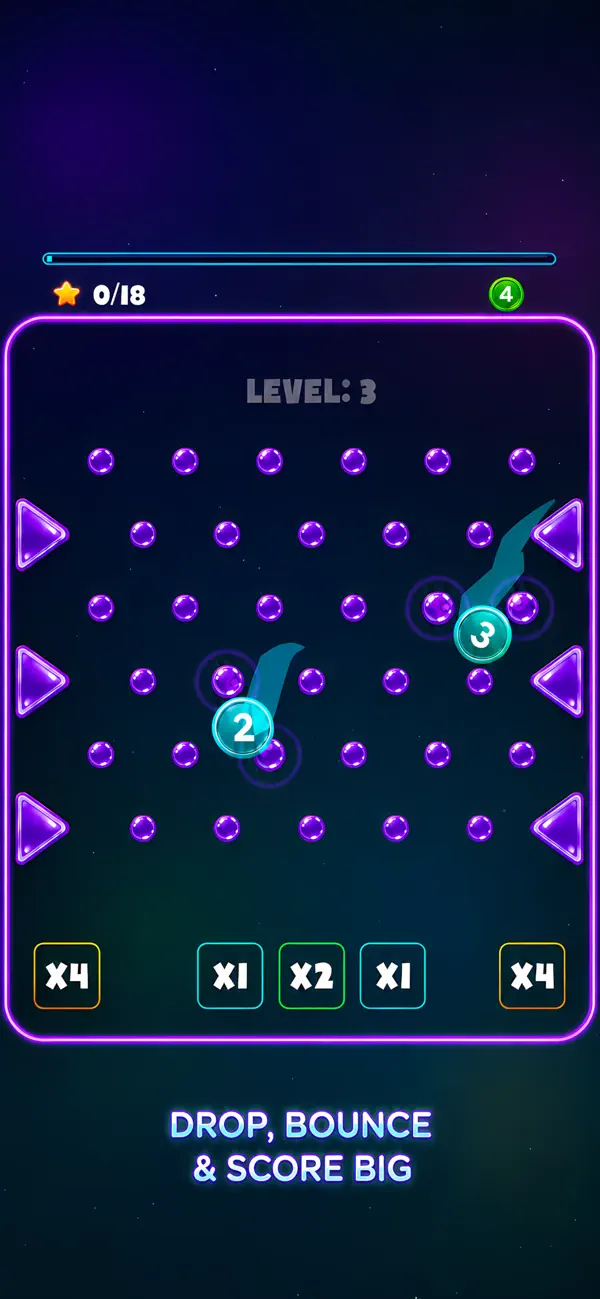 Screenshot #1 pour Ball Drop - Watch & Phone Game