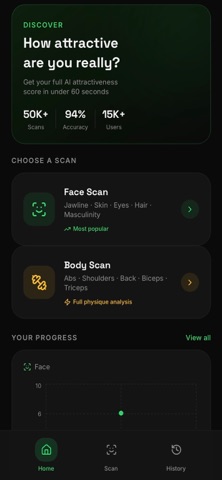 Flokey – AI Looksmax iPhone screenshot