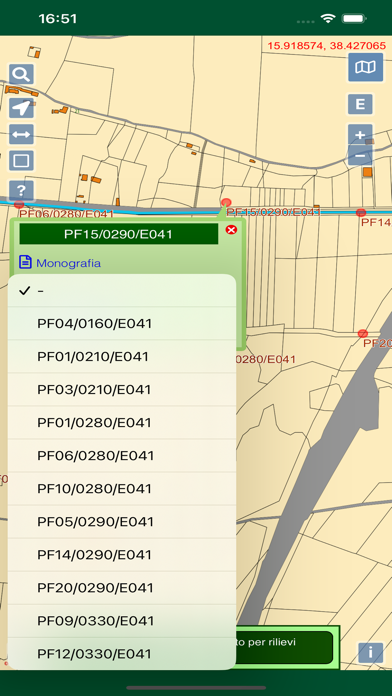 Mappe Catasto e ziopino Screenshot