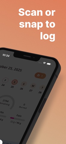 Swiftbite - Free Food Tracker Screenshot 3 of 6