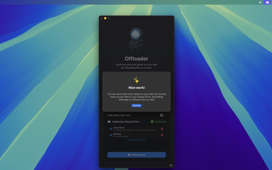 #6. Offloader (macOS) By: Eric Mann