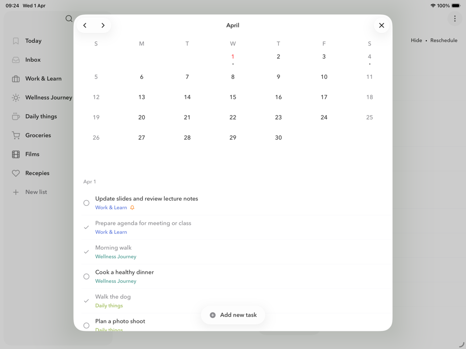 #2. Mindlist — To Do List & Tasks (iOS) di: Nova Ocean
