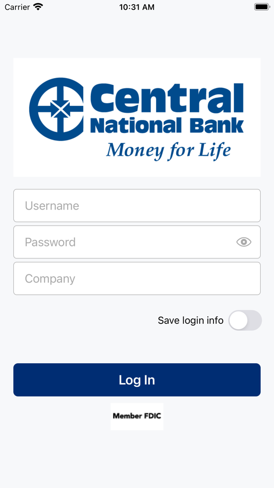 #1. Central Remote Deposit Capture (iOS) 来自: Central National Bank