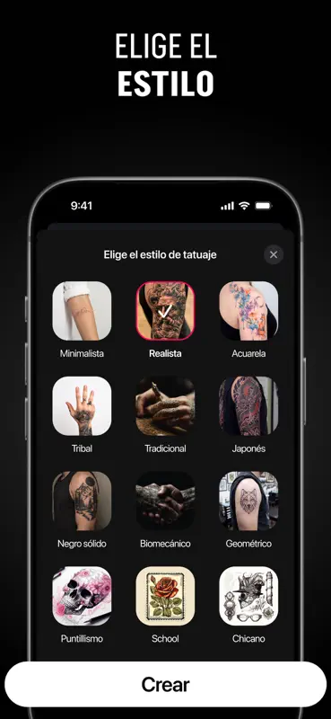 Tattoo AI: Diseños de tatuajes screenshot 6 of 6