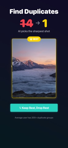 Tidy: Photo & Gallery Cleaner iPhone screenshot