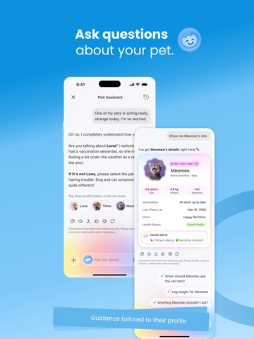 PETIO: AI Pet Care & Health iPad screenshot