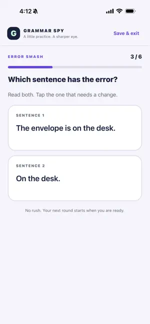 Grammar Spy screenshot 3