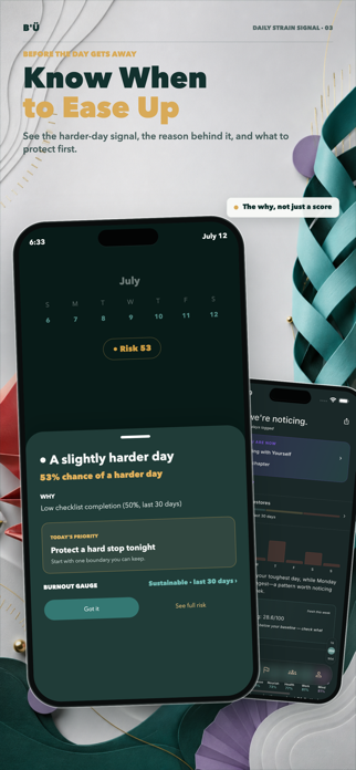 BÜ: Burnout Pattern Journal Screenshot 3 of 7