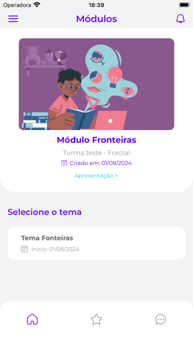 Fronteiras da Educação Screenshot