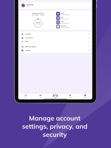 MIBO : Privacy Focused AI iPad screenshot